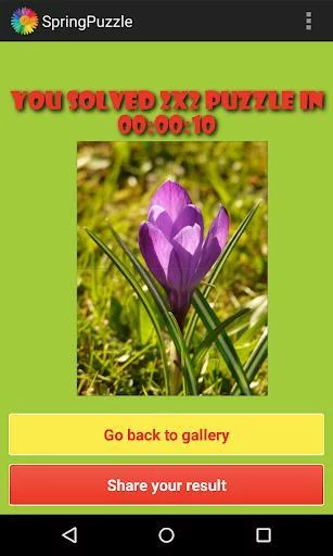Изображение игры: Spring Puzzle Free