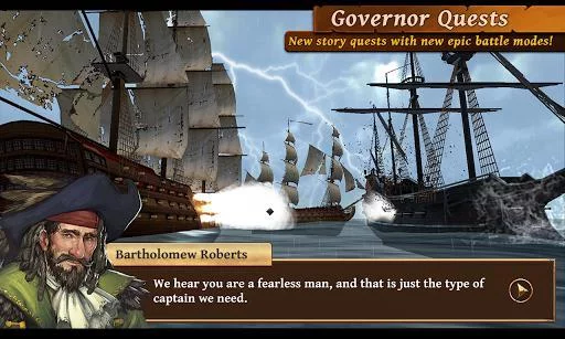 Изображение игры: Ships of Battle: Age of Pirates
