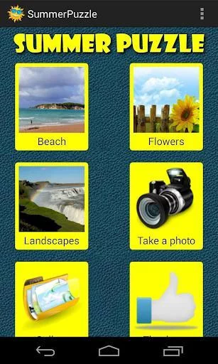 Изображение игры: Summer Puzzle Free
