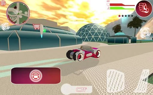 Изображение игры: Superheroes City