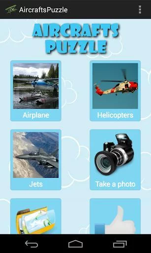 Изображение игры: Aircraft Puzzle Free