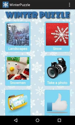 Изображение игры: Winter Puzzle Free