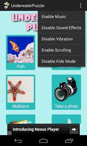 Изображение игры: Underwater Puzzle Free