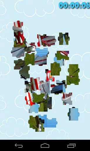 Изображение игры: Aircraft Puzzle Free
