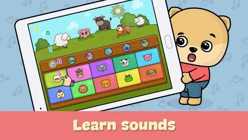 Изображение игры: Baby piano – learning games for kids