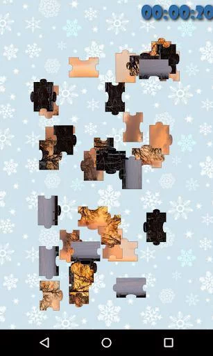 Изображение игры: Winter Puzzle Free