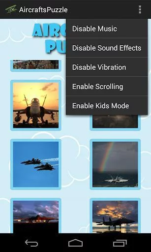 Изображение игры: Aircraft Puzzle Free