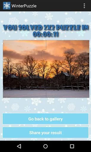 Изображение игры: Winter Puzzle Free