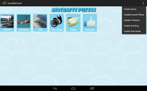 Изображение игры: Aircraft Puzzle Free