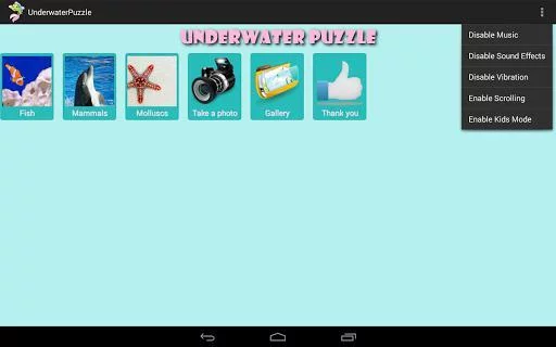 Изображение игры: Underwater Puzzle Free