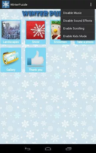 Изображение игры: Winter Puzzle Free