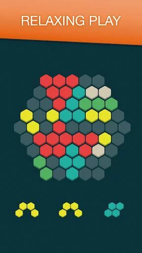 Изображение игры: Hex FRVR - Drag the Block in the Hexagonal Puzzle