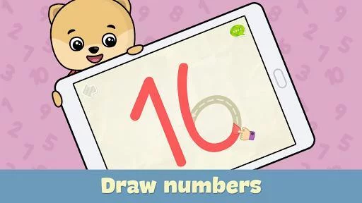Изображение игры: Learning numbers for kids