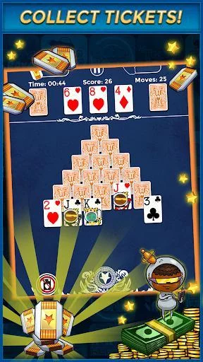 Изображение игры: Pyramid Solitaire - Make Money Free
