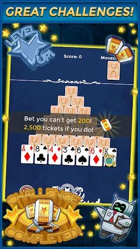 Изображение игры: Pyramid Solitaire - Make Money Free