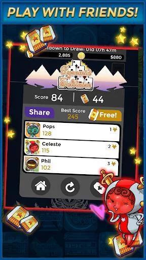 Изображение игры: Pyramid Solitaire - Make Money Free