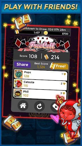 Изображение игры: FreeCell - Make Money Free