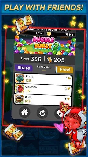 Изображение игры: Bubble Burst 2 - Make Money Free