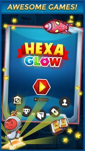 Изображение игры: Hexa Glow - Make Money Free