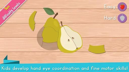Изображение игры: Food Puzzle for Kids: Preschool