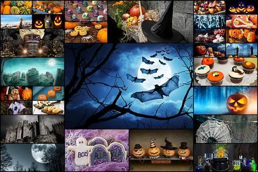Изображение игры: Halloween Jigsaw Puzzles Game - Kids & Adults 🎃