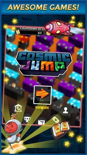 Изображение игры: Cosmic Jump - Make Money Free