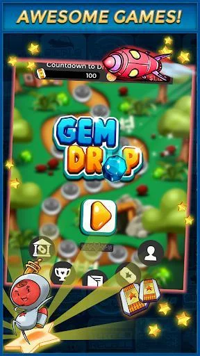 Изображение игры: Gem Drop - Make Money Free