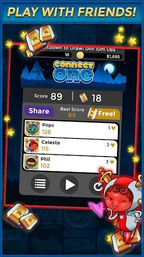 Изображение игры: Connect One - Make Money Free