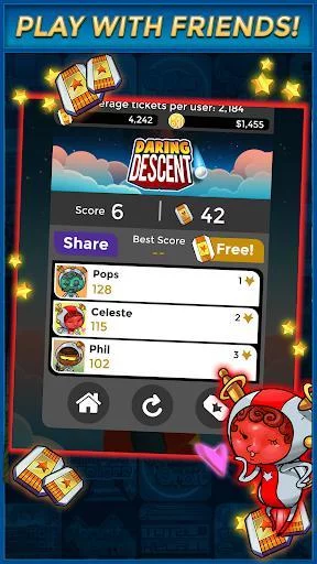 Изображение игры: Daring Descent - Make Money Free