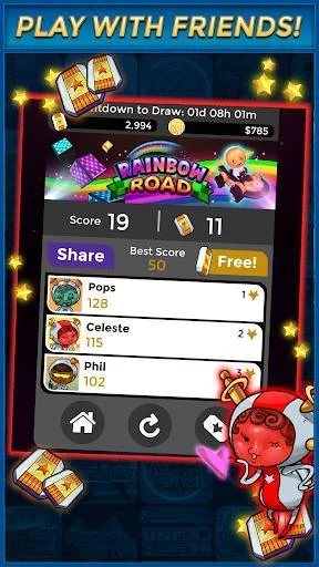 Изображение игры: Rainbow Road - Make Money Free