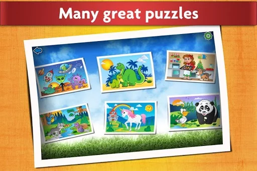 Изображение игры: Kids Animals Jigsaw Puzzles 😄