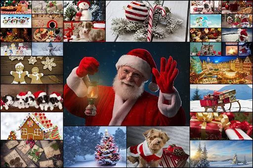 Изображение игры: Christmas Jigsaw Puzzles Game - Kids & Adults 🎄