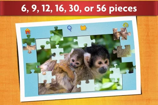 Изображение игры: Animal Babies Jigsaw Puzzles Game - Kids & Adults