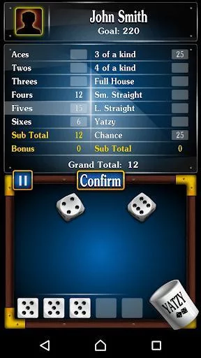 Изображение игры: Yachty Dice Game 🎲 – Yatzy Free