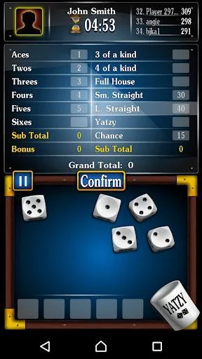 Изображение игры: Yachty Dice Game 🎲 – Yatzy Free