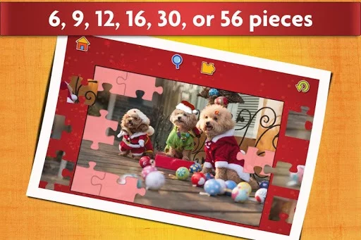 Изображение игры: Christmas Jigsaw Puzzles Game - Kids & Adults 🎄
