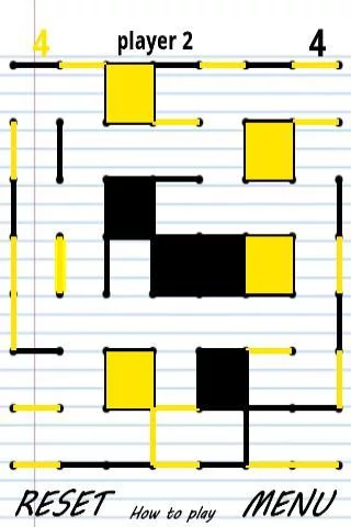 Изображение игры: Dots and Boxes - Squares (Classic Board Games)