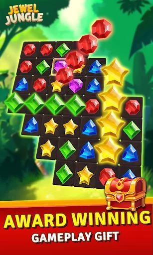 Изображение игры: Jewels Jungle Treasure: Match 3 Puzzle