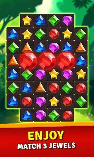 Изображение игры: Jewels Jungle Treasure: Match 3 Puzzle