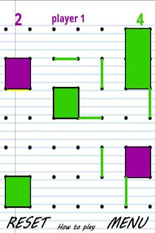 Изображение игры: Dots and Boxes - Squares (Classic Board Games)