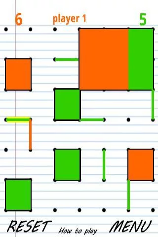 Изображение игры: Dots and Boxes - Squares (Classic Board Games)