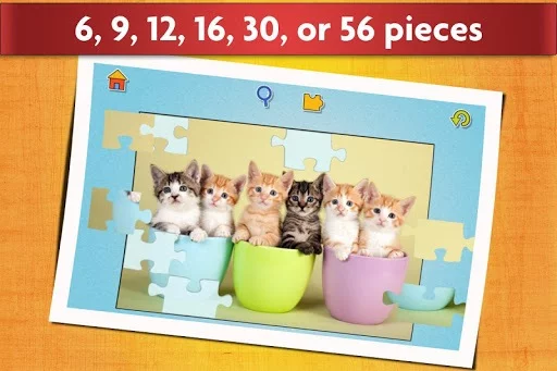 Изображение игры: Cats Jigsaw Puzzles Games - For Kids & Adults 😺