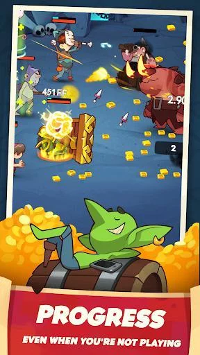 Изображение игры: Almost a Hero - Idle RPG