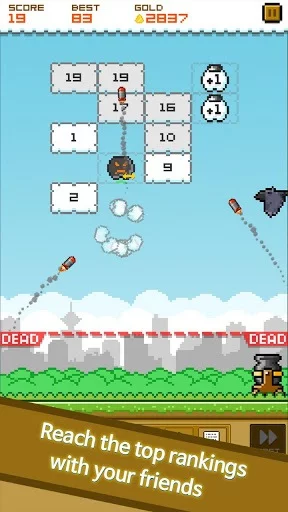Изображение игры: Cannon Brick Breaker