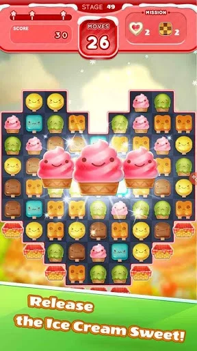 Изображение игры: Ice Cream Party: Puzzle Game Mania