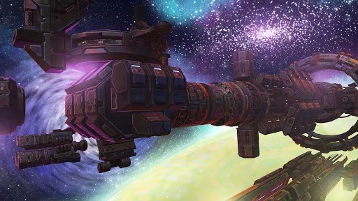 Изображение игры: VR Roller Coaster: GALAXY 360 in Deep Space