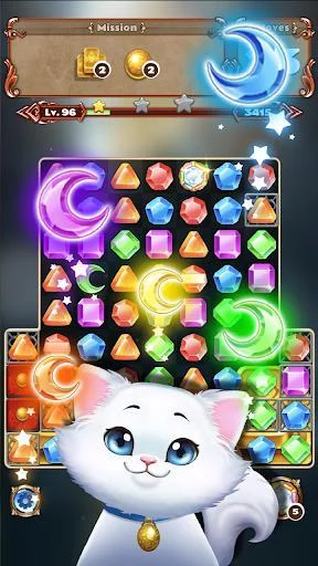 Изображение игры: Jewel Castle - jewels puzzle game