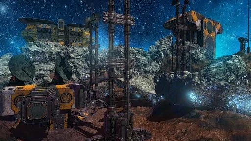 Изображение игры: VR Roller Coaster: GALAXY 360 in Deep Space