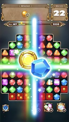 Изображение игры: Jewel Castle - jewels puzzle game