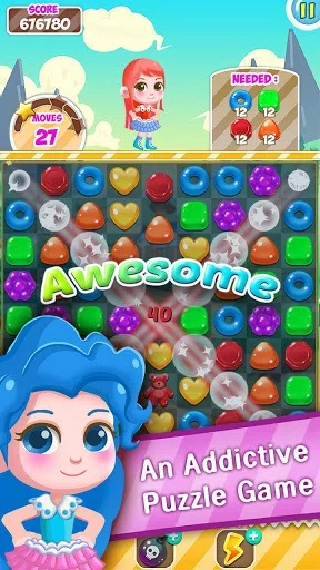 Изображение игры: Sweet POP Mania: Match 3 Puzzle